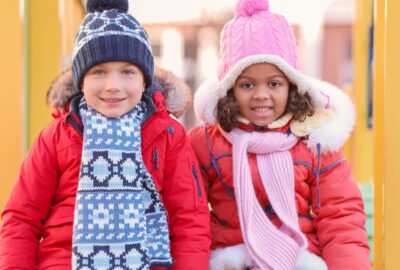 Crianças no Inverno - Reprodução PixelShot